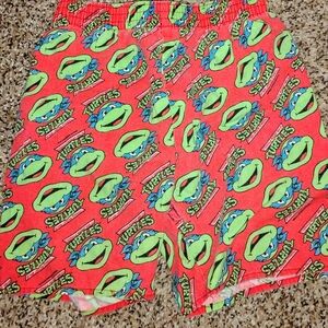 Teenage Mutant Ninja Turtles Red Shorts